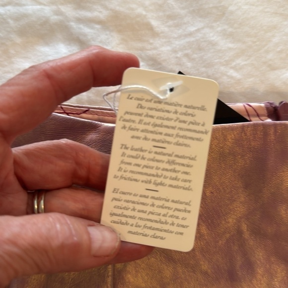 Christian Lacroix NWT Metallic gold and Pink Skirt made in Italy - Picture 7 of 12